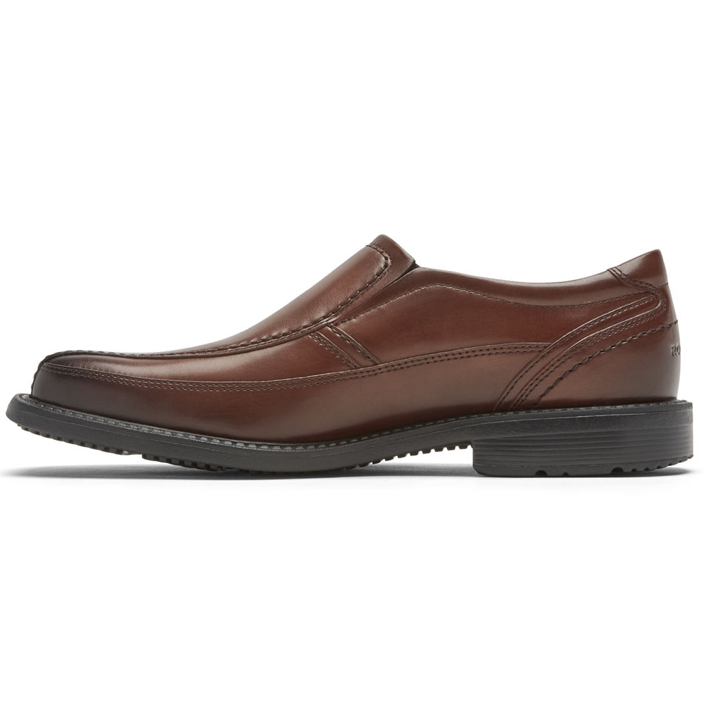 Sapato Vela Rockport Homem Marrom - Style Leader 2 Bike Toe - 95208ITCM